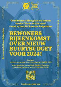 Flyer bijeenkomst buurtbudget